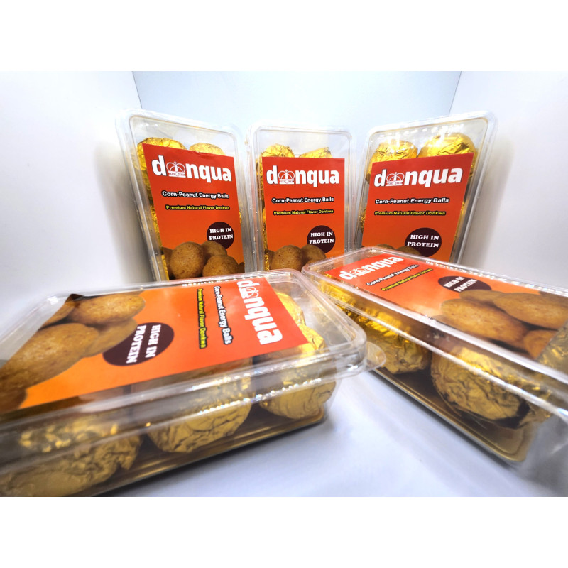 5 packs of Donqua Corn-Peanut Energy Balls